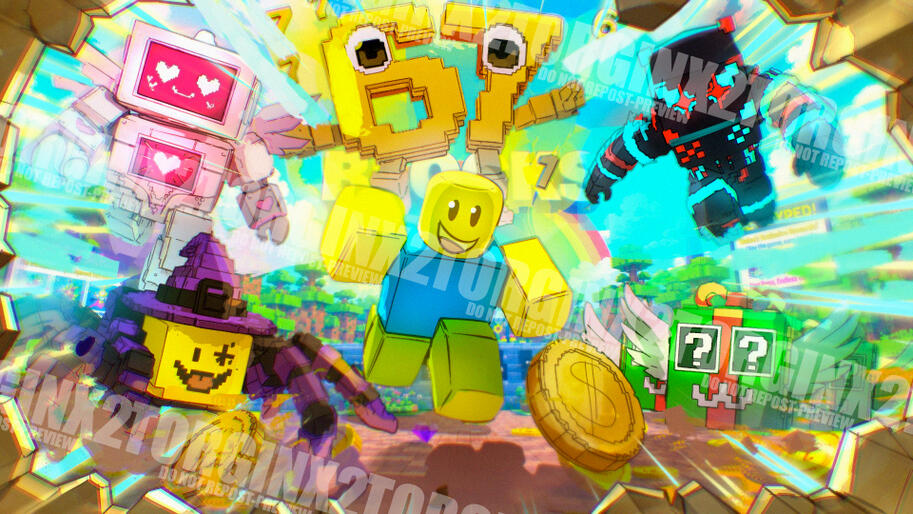 Roblox Style Thumbnail | Multiple Characters / Full Bodies / Background | Completed In: 5 Days