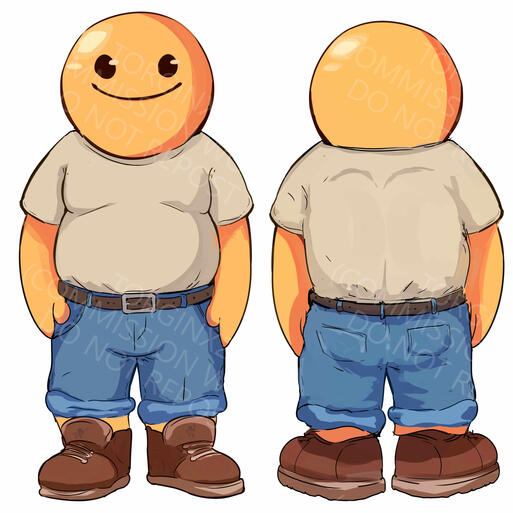 Roblox Style Icon | Character Sheet / Full Body/Non Humans / | Completed In: 2 Days