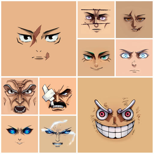 Anime Style Faces | Simple Pose / Headshot / Profile Picture