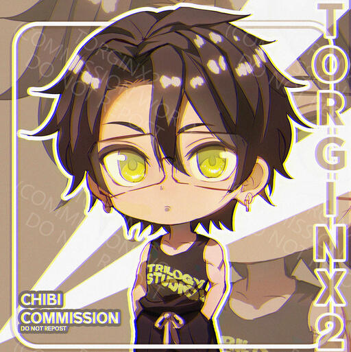 Anime Style Icon | Profile Picture /Half Body / PFP | Completed In: 1 Day